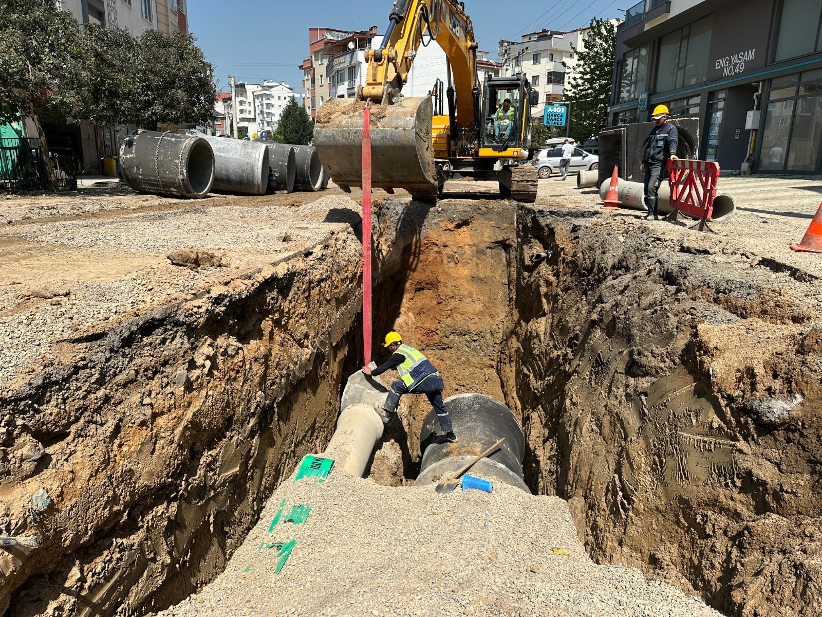 İSU’DAN ÇAYIROVA, DARICA VE DİLOVASI’NA 400 MİLYON TL’Yİ  AŞAN ALTYAPI YATIRIMI