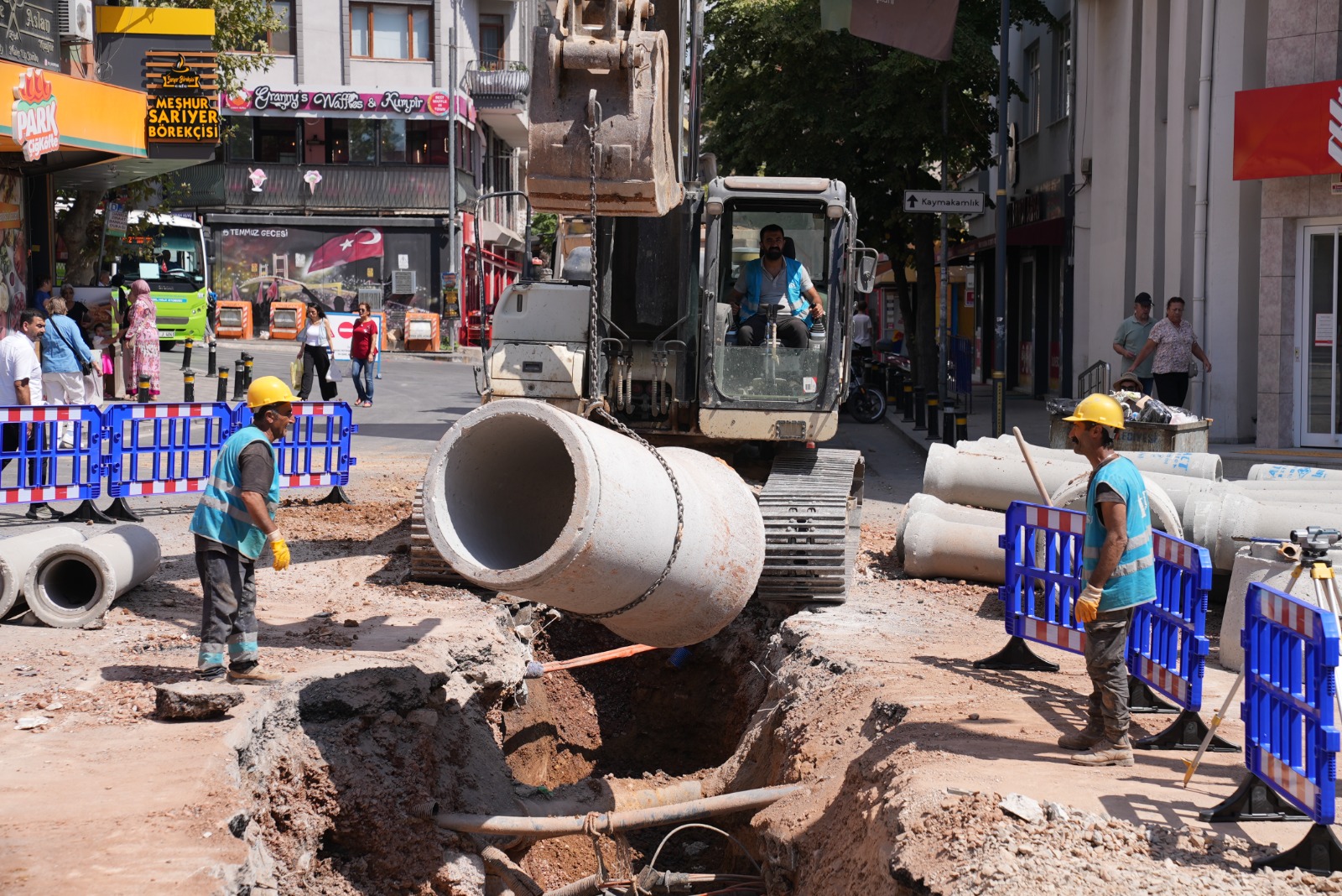 İSU’DAN ÇAYIROVA, DARICA VE DİLOVASI’NA 400 MİLYON TL’Yİ  AŞAN ALTYAPI YATIRIMI