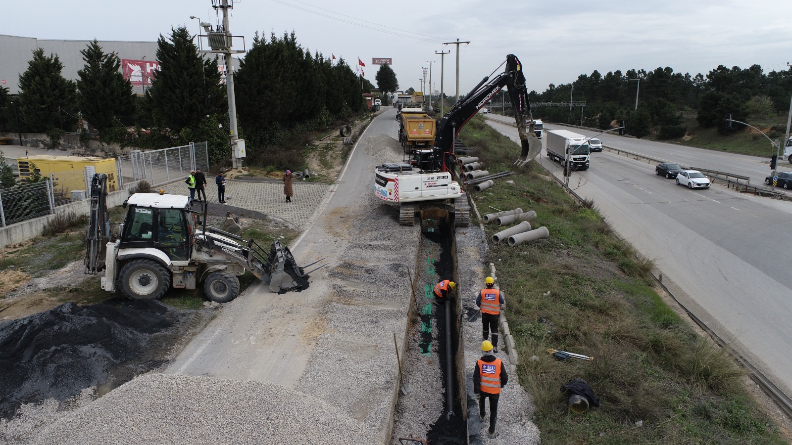 İSU’DAN ÇAYIROVA, DARICA VE DİLOVASI’NA 400 MİLYON TL’Yİ  AŞAN ALTYAPI YATIRIMI