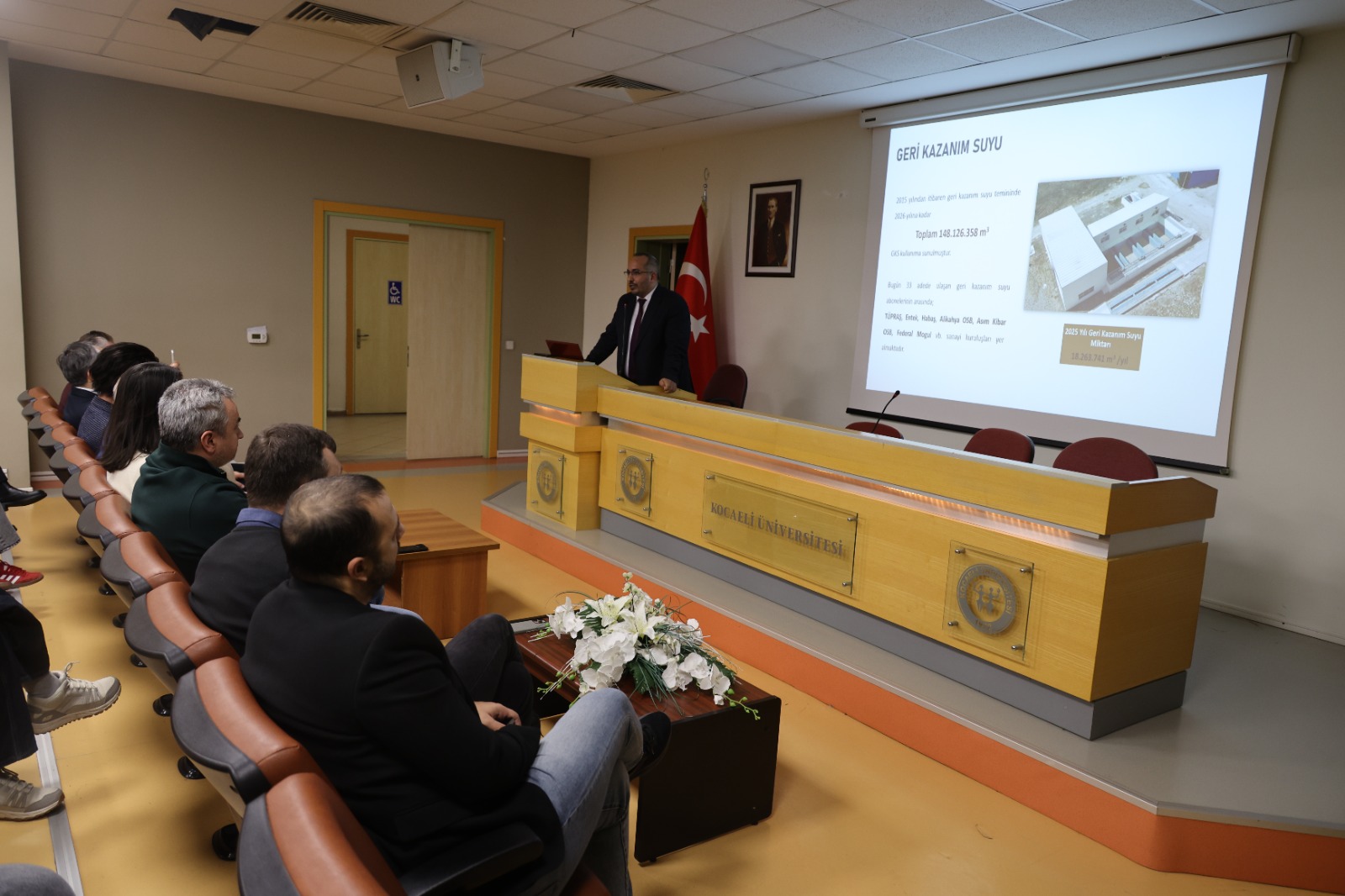 İSU’DAN KOÜ’DE ATIK SU VE GERİ KAZANIM SEMİNERİ