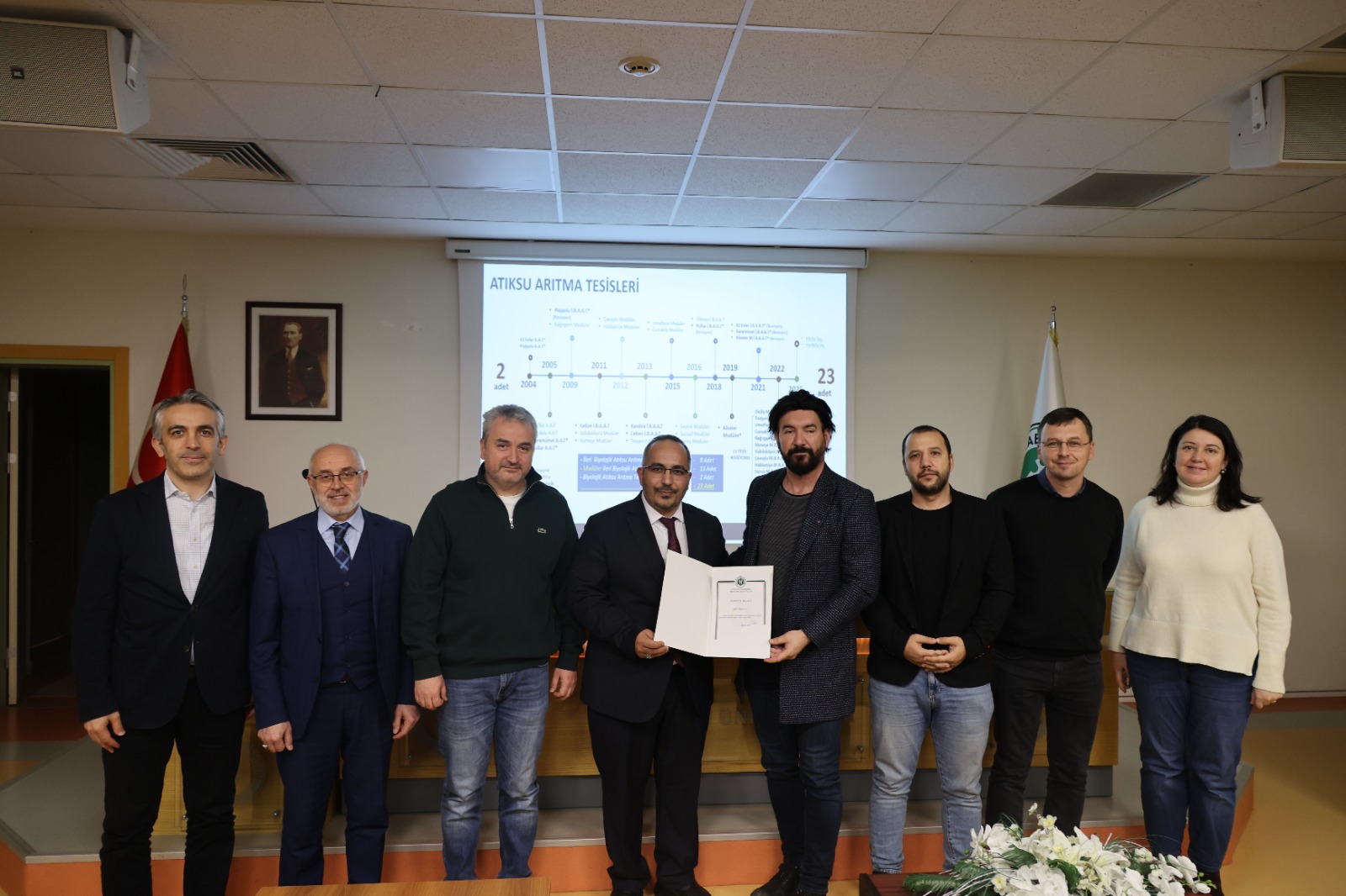 İSU’DAN KOÜ’DE ATIK SU VE GERİ KAZANIM SEMİNERİ