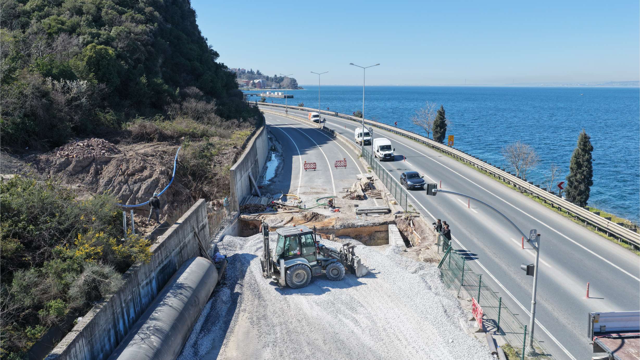 HALIDERE’DE 25 KİLOMETRELİK ALTYAPI TAMAMLANDI