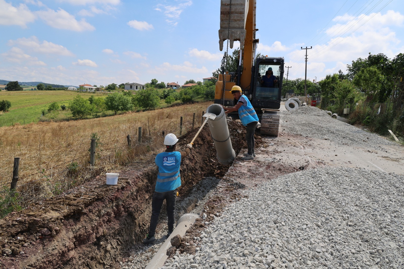 İSU’DAN KANDIRA’DA 73 KİLOMETREYİ AŞAN ALTYAPI YATIRIMI