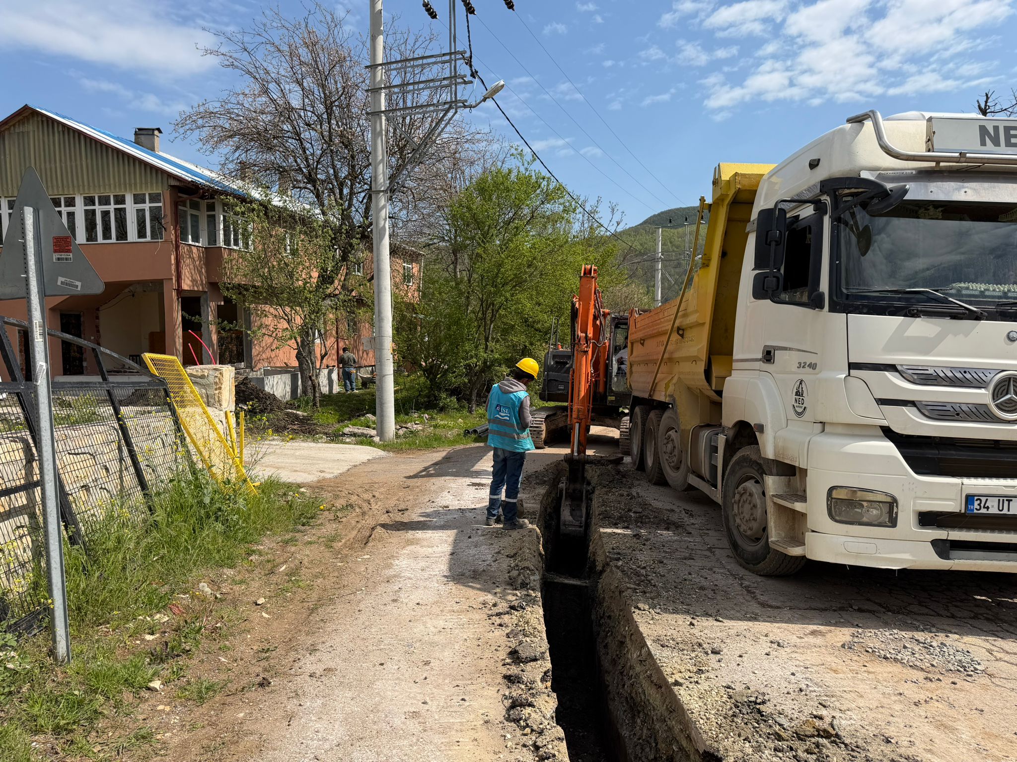 İSU'DAN BAŞİSKELE'YE 22 KM YENİ ALTYAPI