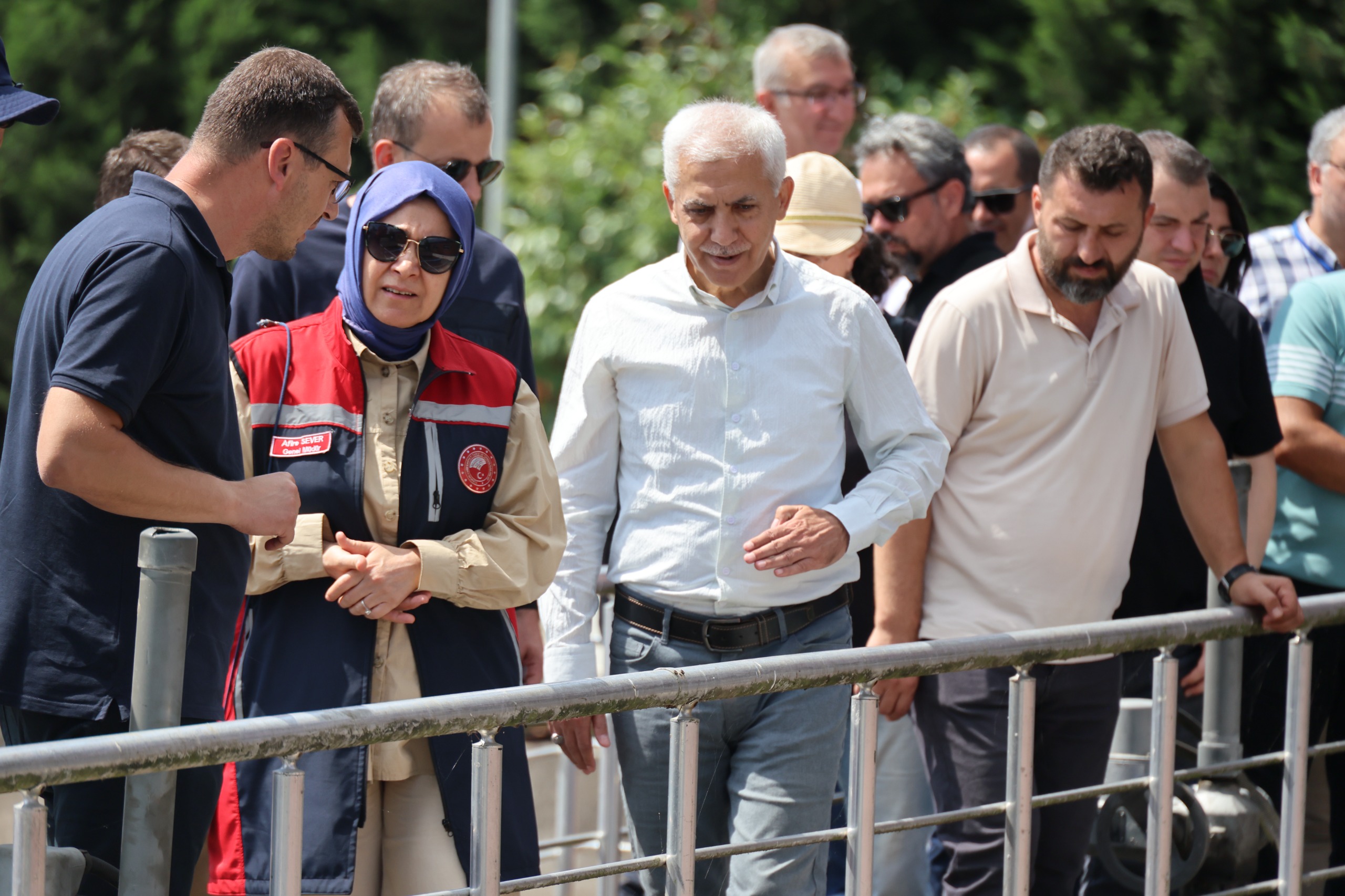 SU YÖNETİMİ GENEL MÜDÜRLÜĞÜ HEYETİNDEN İSU'NUN ÖRNEK PROJELERİNE TAM NOT