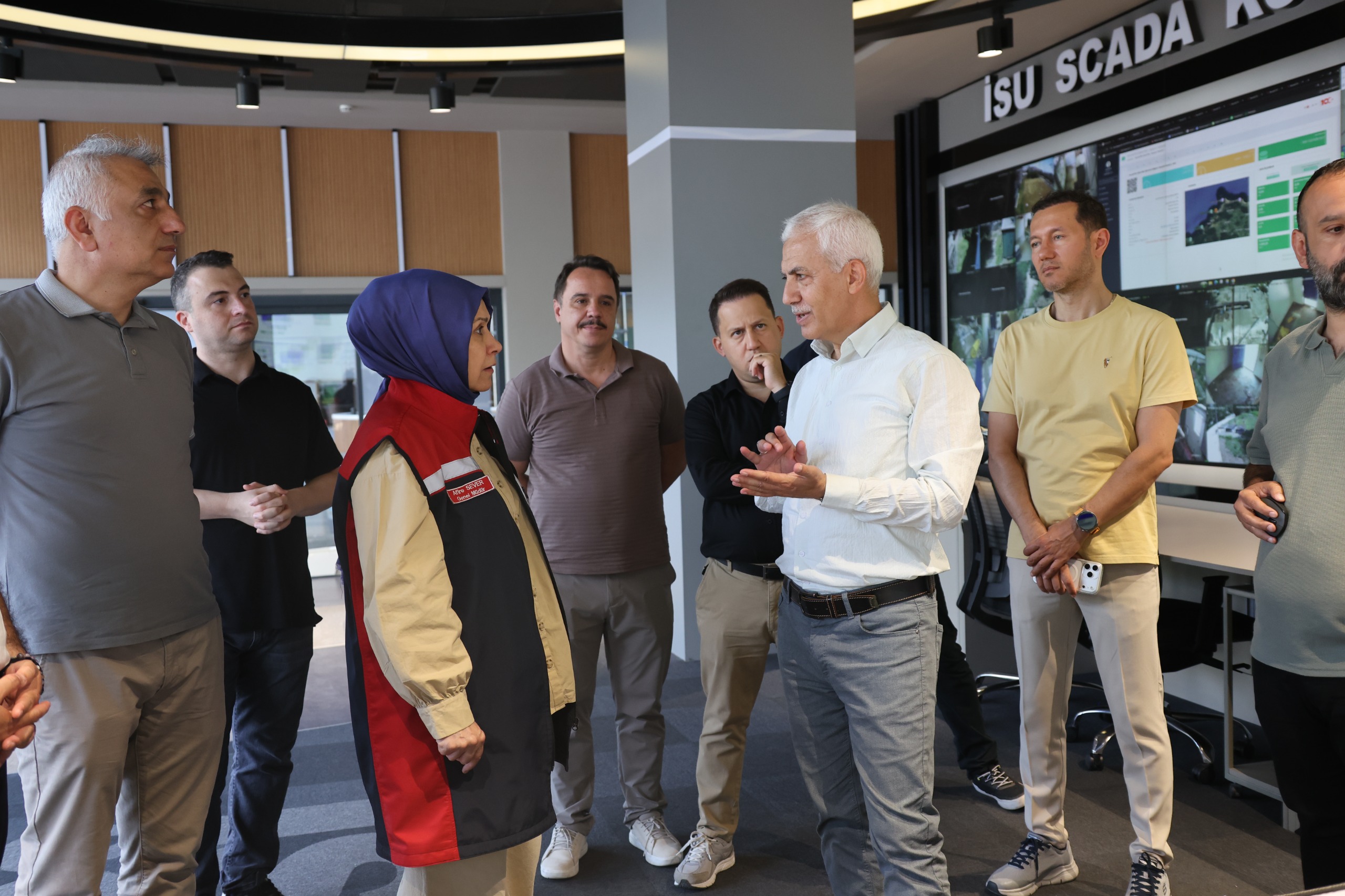 SU YÖNETİMİ GENEL MÜDÜRLÜĞÜ HEYETİNDEN İSU'NUN ÖRNEK PROJELERİNE TAM NOT