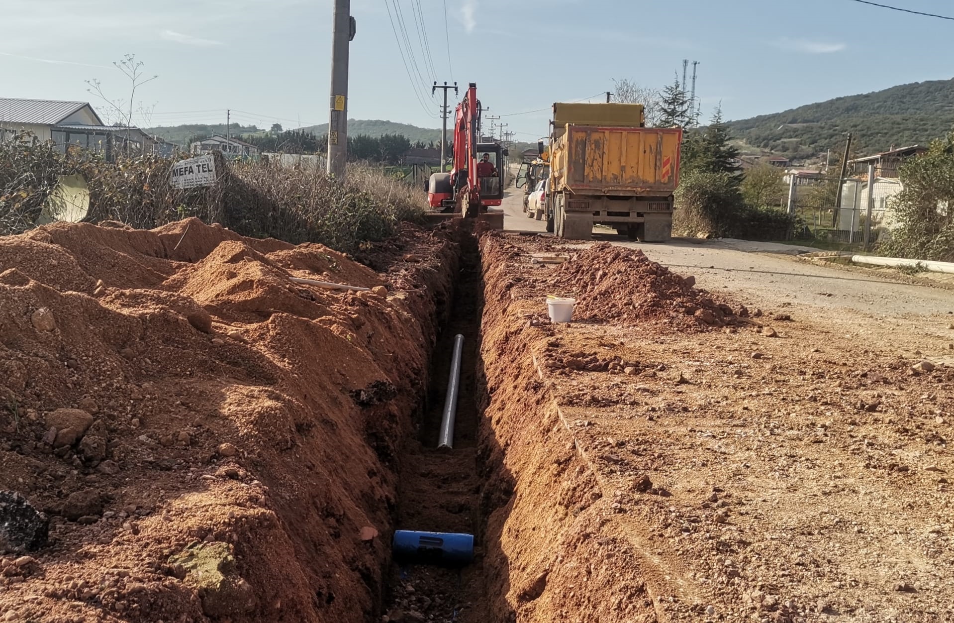 İSU’DAN DERİNCE VE KÖRFEZ’E 33 KİLOMETRELİK ALTYAPI YATIRIMI