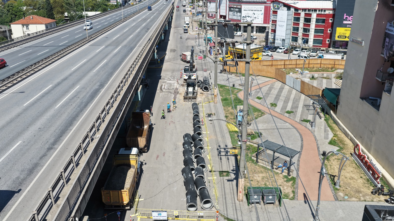 İSU, KÖRFEZ'DE ESENTEPE VE KUZEY MAHALLELERİNİN ALTYAPISINI YENİLİYOR