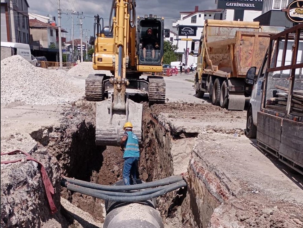   İSU’DAN BAŞİSKELE’YE BİNLERCE METRELİK ALTYAPI YATIRIMI