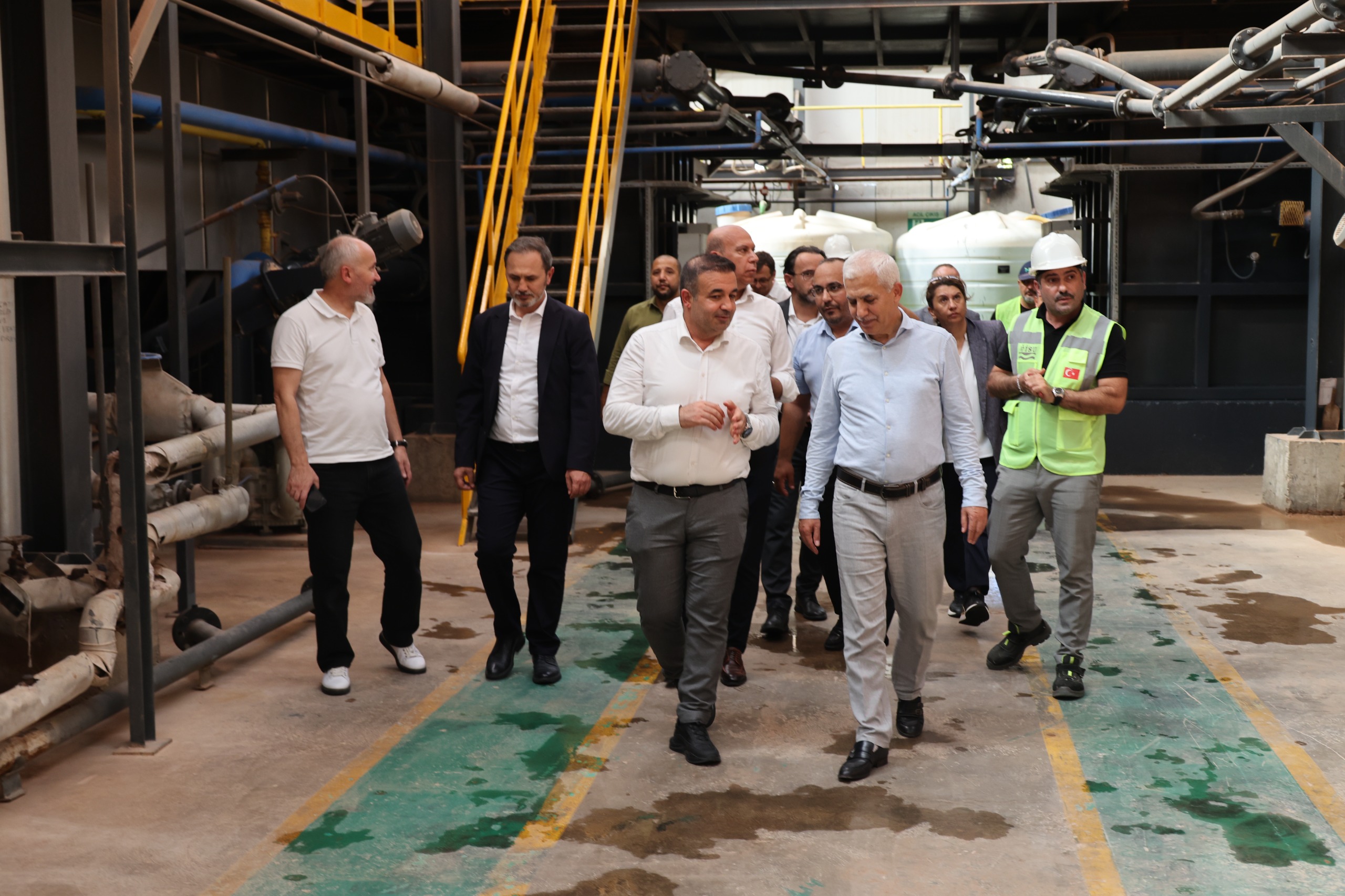 GAZİANTEP HEYETİNDEN İSU’NUN ÖRNEK UYGULAMALARINA TEKNİK İNCELEME